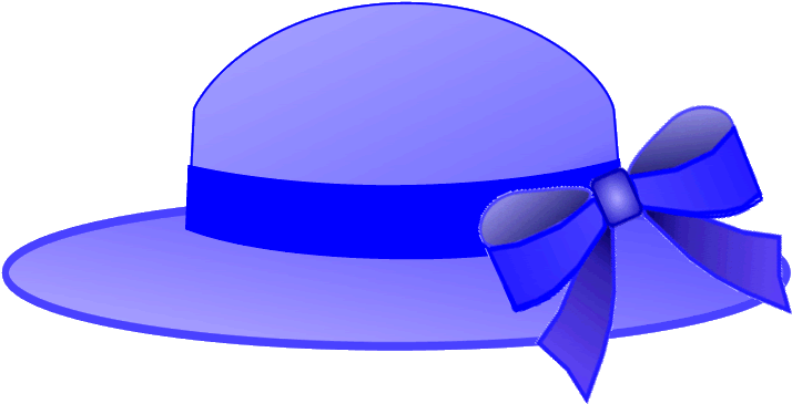 Scooter Clipart Blue Object - Hat Clipart (747x408)