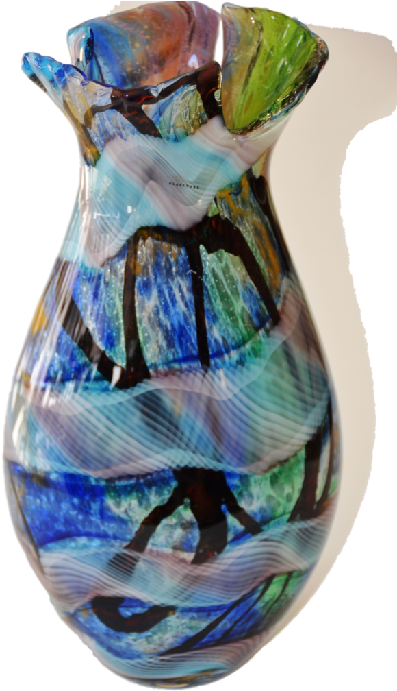 15" Murano Glass - Vase (678x1024)