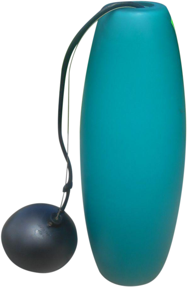 Vintage Murano De Majo Turquoise Mid Century Modern - Pendant Light (663x1020)