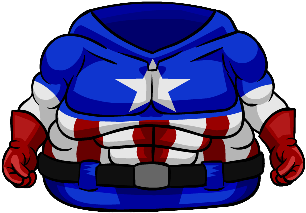 Captain America Bodysuit - Capitan America Icono (643x447)
