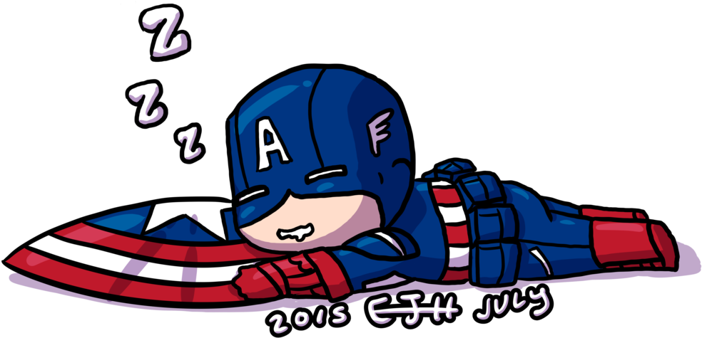 Chibi Captain America Commission V2 By Valeweaver - Captain America Chibi Sitting (1024x819)