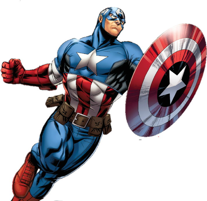 Calculator Clipart Captain - Capitão America Avengers Assemble (784x693)