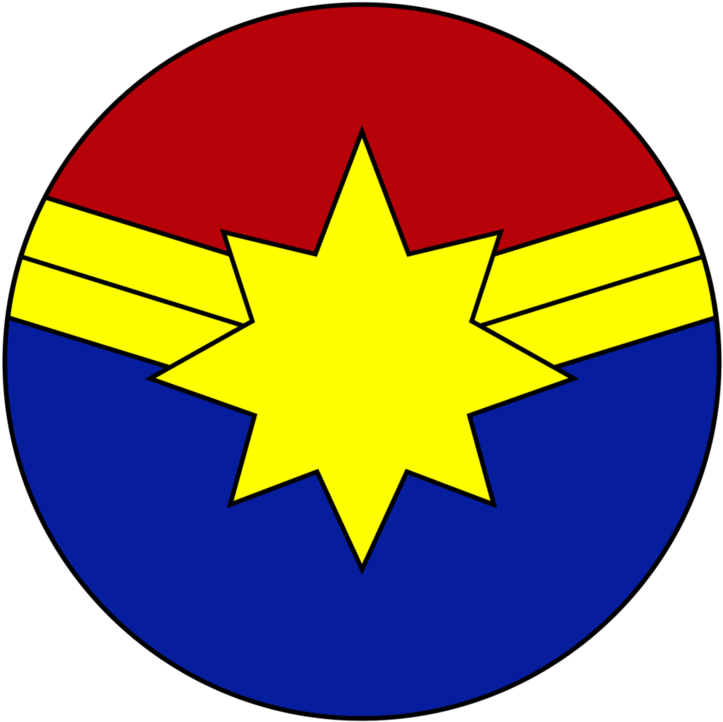 Carol Danvers Captain Marvel Captain America Marvel - Simbolo Do Capitao Marvel (752x1063)