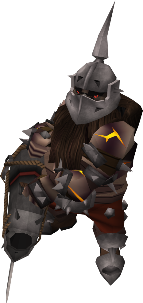 Chaos Dwarf Hand Cannoneer - Hand Cannon Runescape (466x983)