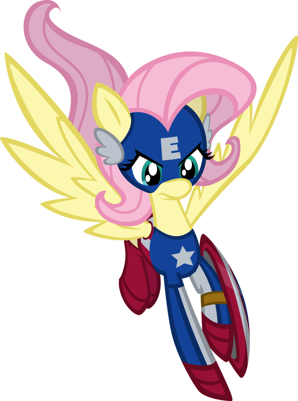 Captain Equestria By Agentkirin - Mlp Captain America (1024x1376)