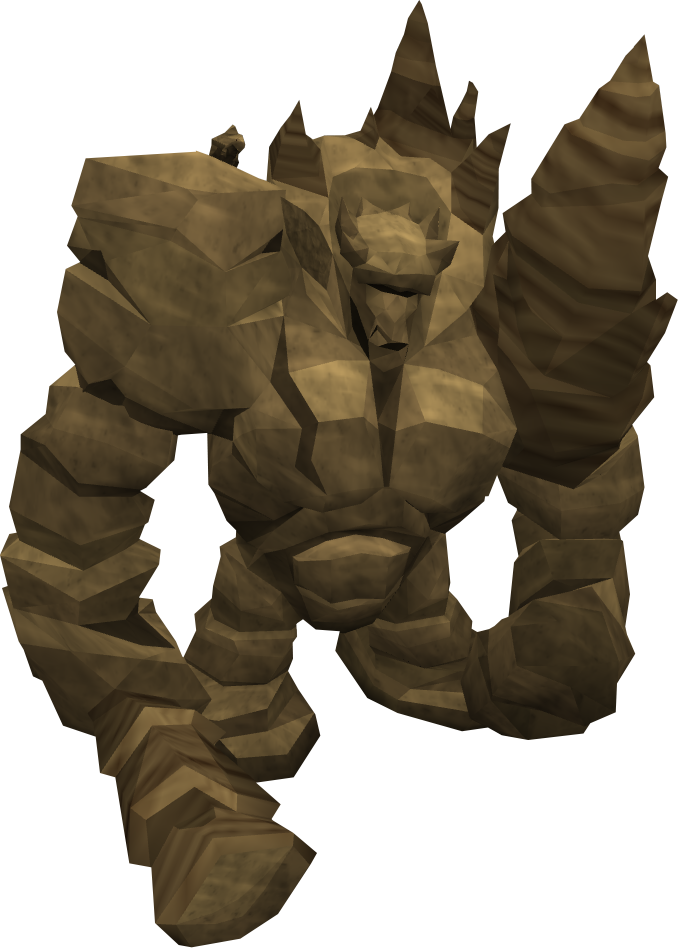 Living Rock Patriarch - Living Rock Creatures Runescape (678x948)