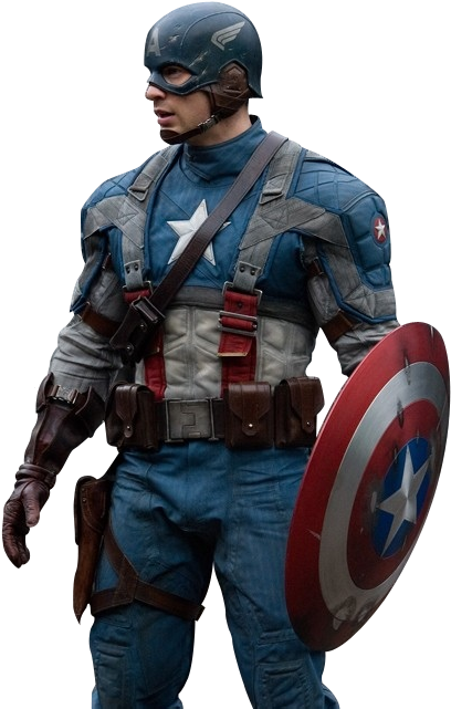 Captain America Png - Transparent Captain America The First Avenger Png (458x670)