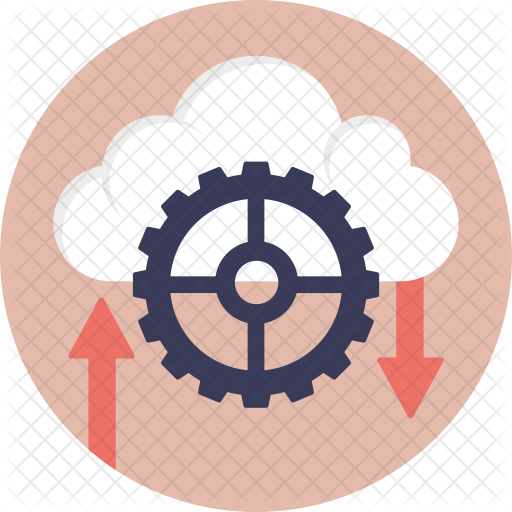 Cloud Computing Operations Icon - Cute Circle Frame Png (512x512)