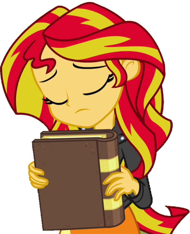 Rainbow Rocks Sunset Shimmer Vector Sad - Sunset Shimmer (804x993)