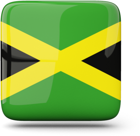 Illustration Of Flag Of Jamaica - Flag Of Jamaica (640x480)