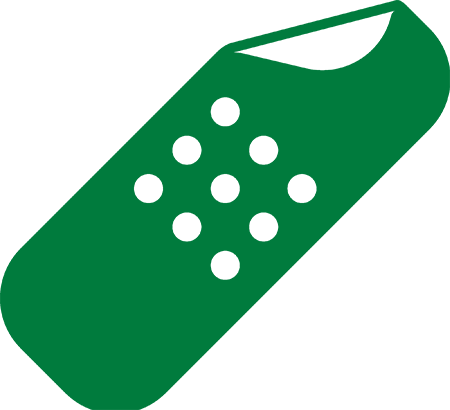 Nurse - Black And White Polka Dots (450x410)