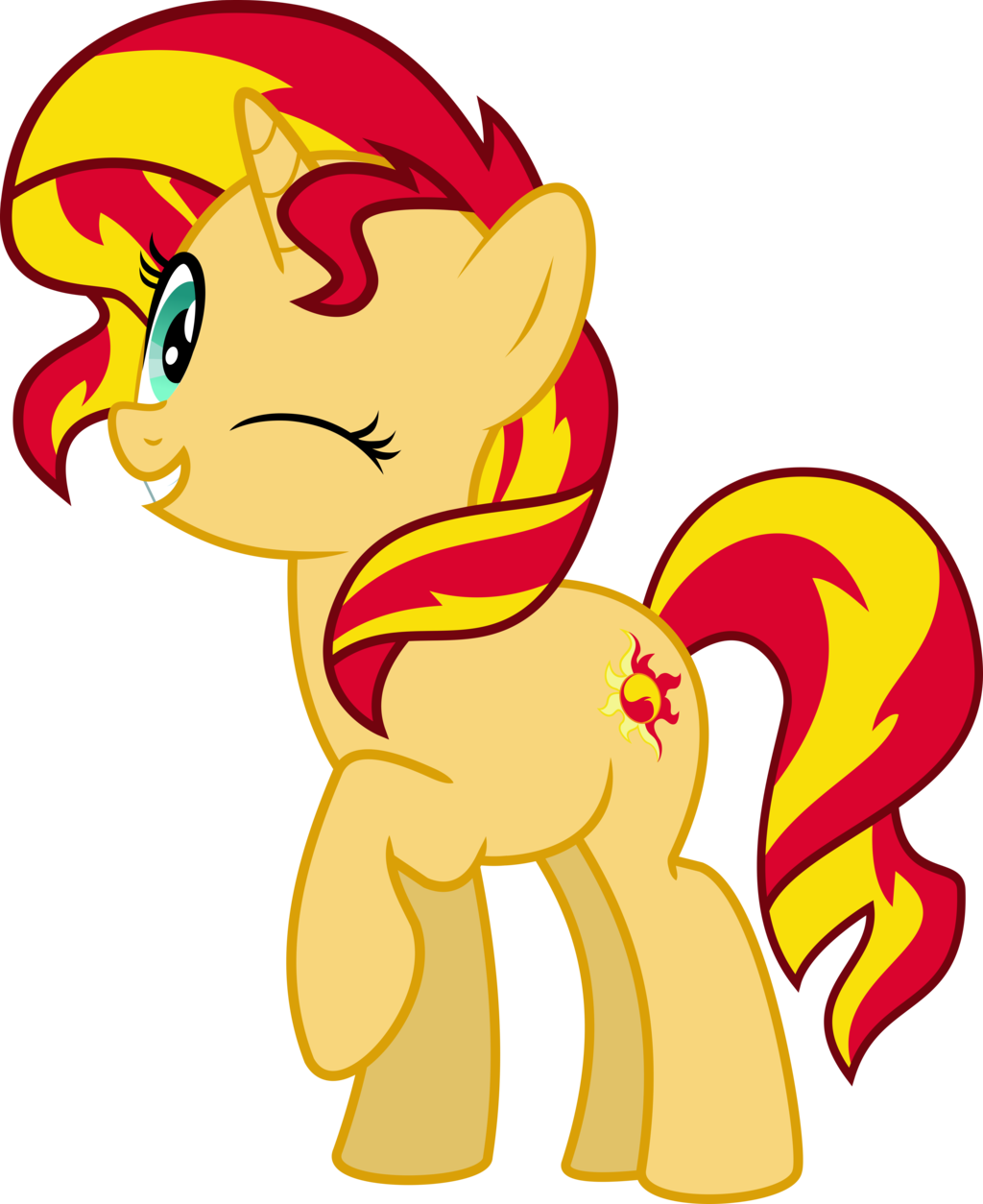 Mlp Vector Sunset Shimmer 1 By Jhayar - Mlp Sunset Shimmer Reading (1024x1254)