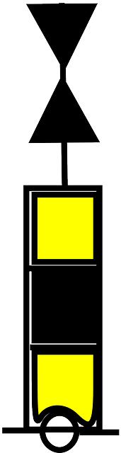 Sea Beacon, Cardinal, Chart, Navigation, Sailing, Sea - Navigation (320x640)