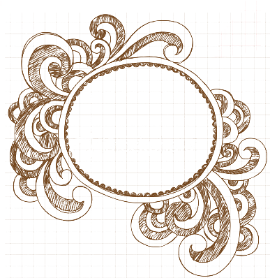 طلبات أدوات التصميم ، صور ، سكربز [18]<3 - Notebook Doodle Circular Frame On Sport Watch (600x600)