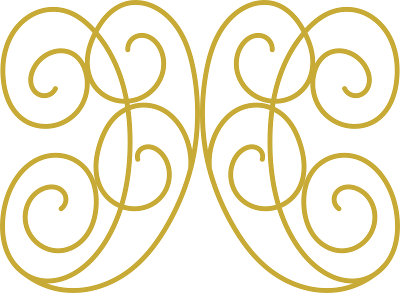 Swirls - Gold Swirl Design (800x586)