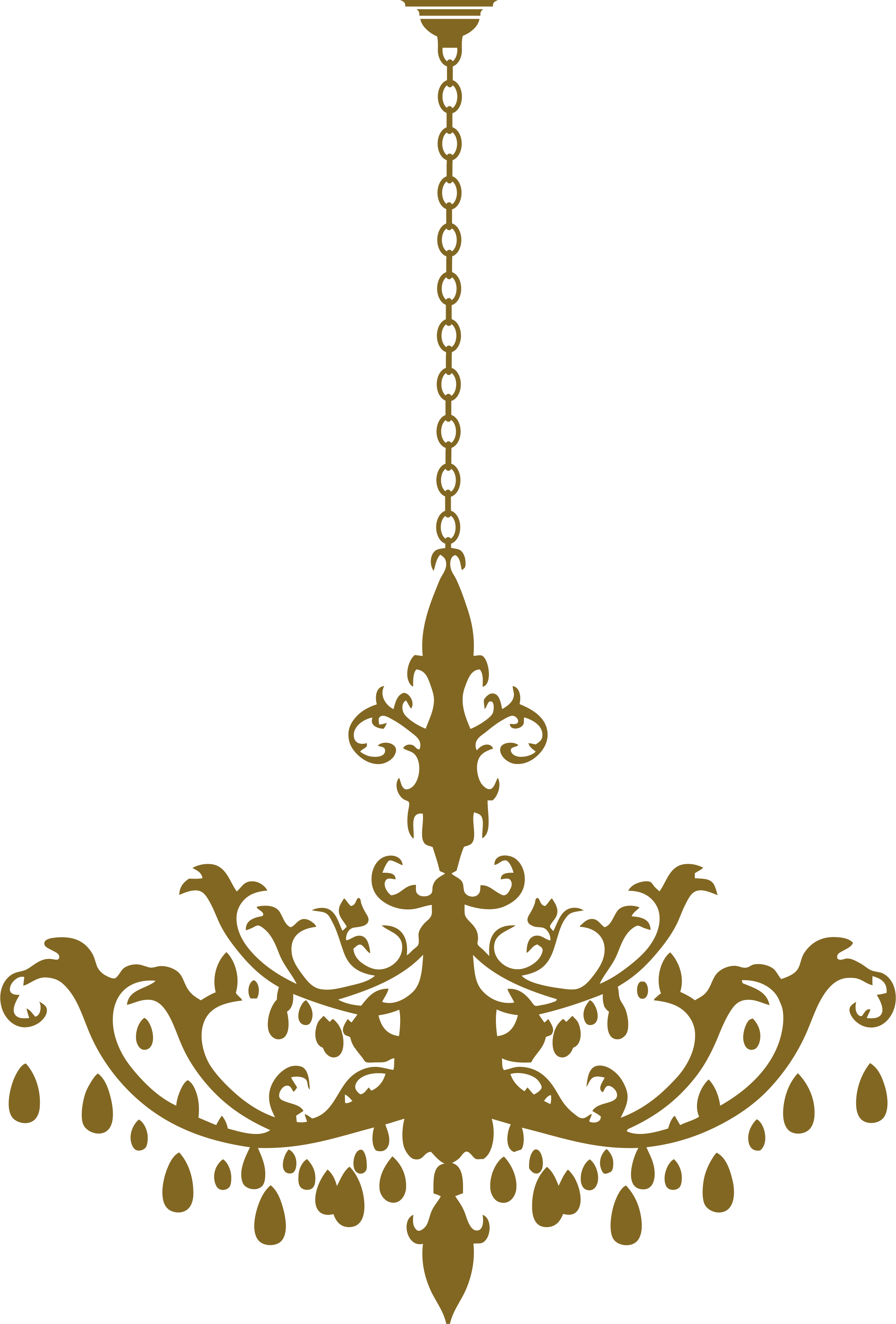 موضوع تفاعلي - Chandelier Clip Art (2432x3594)