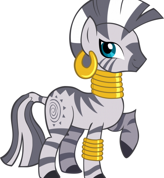 My Little Pony Friendship Is Magic - My Little Pony Zebra Name (553x600)