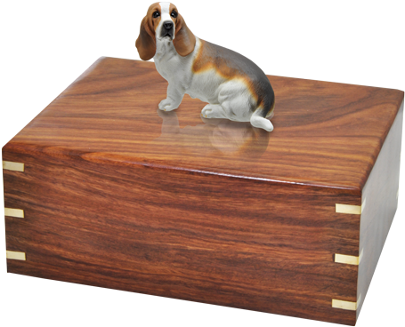 Wholesale Basset Hound Dog Figurine Urn - German Shepherd Paw Print (500x500)