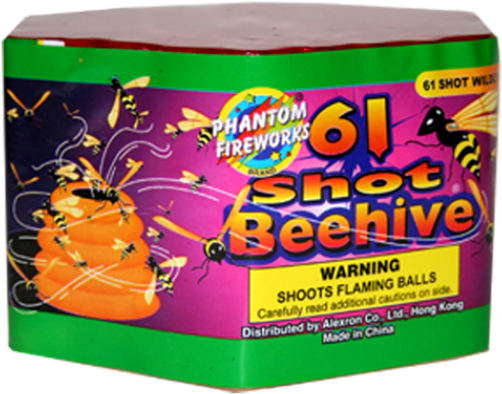 Beehive, 61 Shot (case Pack - Strawberry (525x525)