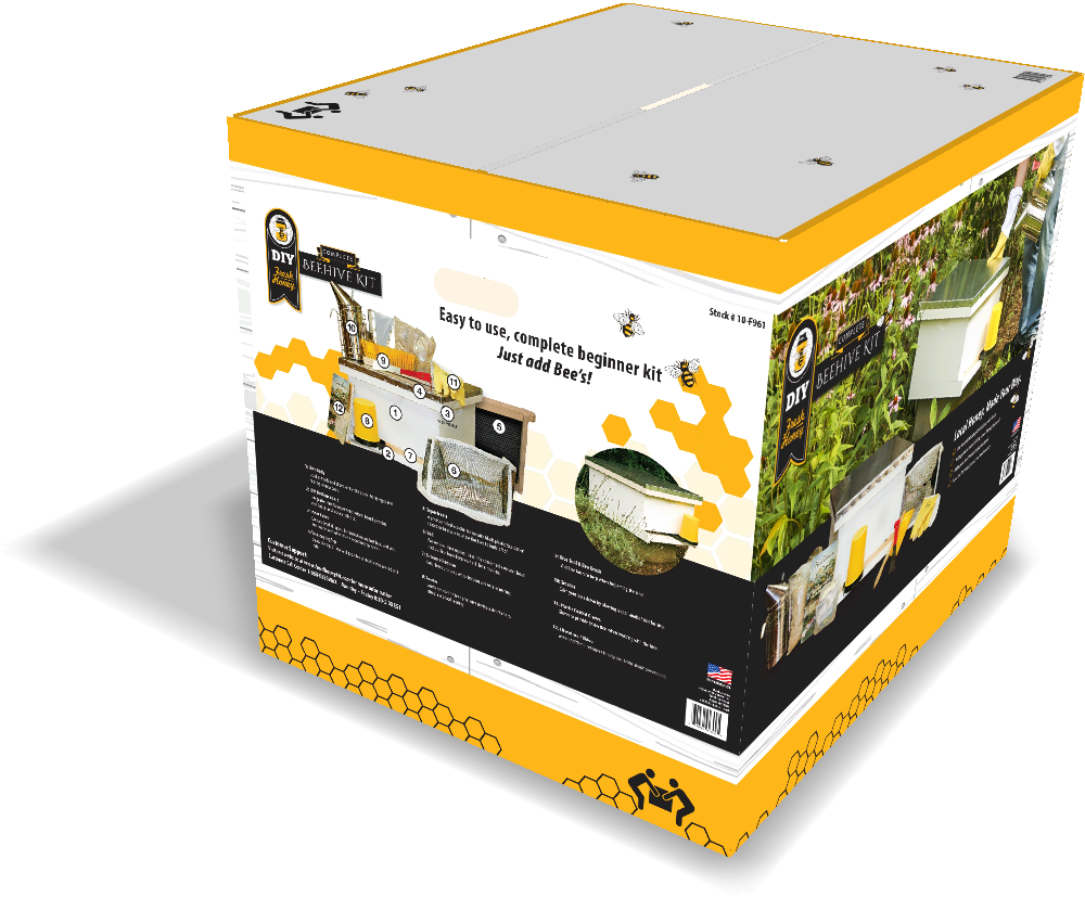 Beehive Box Side - Beehive Box Side (1000x828)