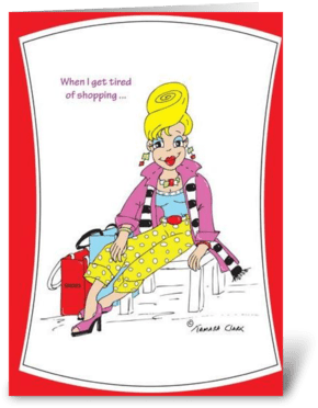 Beehive Jerry Greeting Card - Cartoon (350x396)