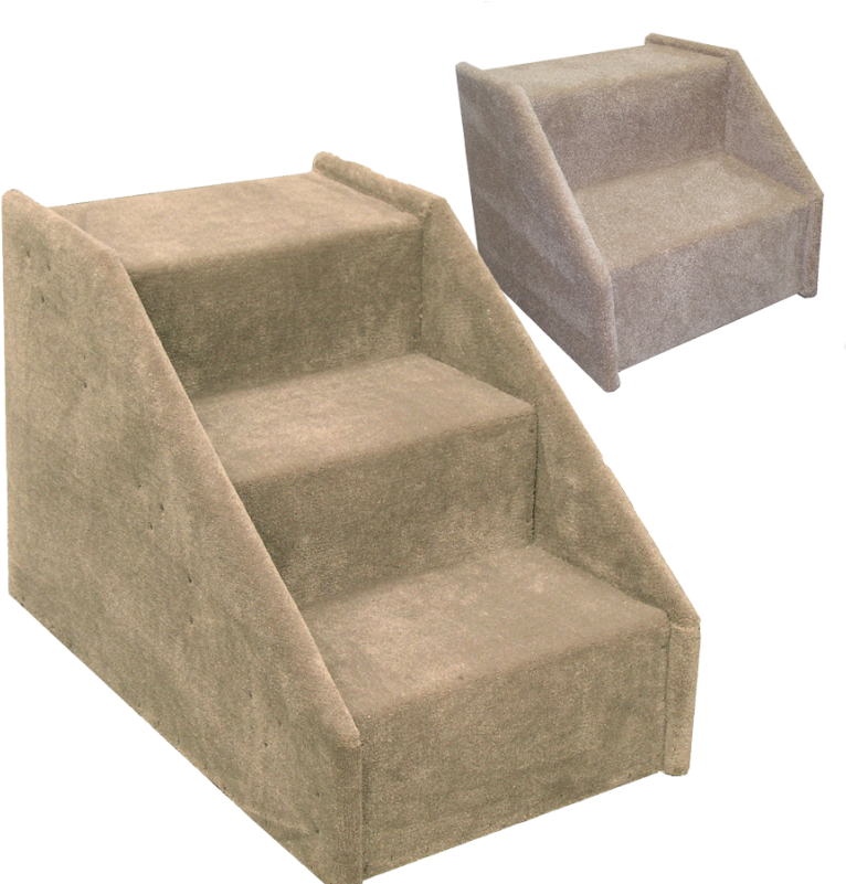 Carpeted Dog Step Images For Large Dog Models - Dog Stairs (800x800)