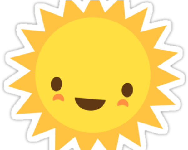 Cute Sun Clipart - Cute Cartoon Sun (640x480)