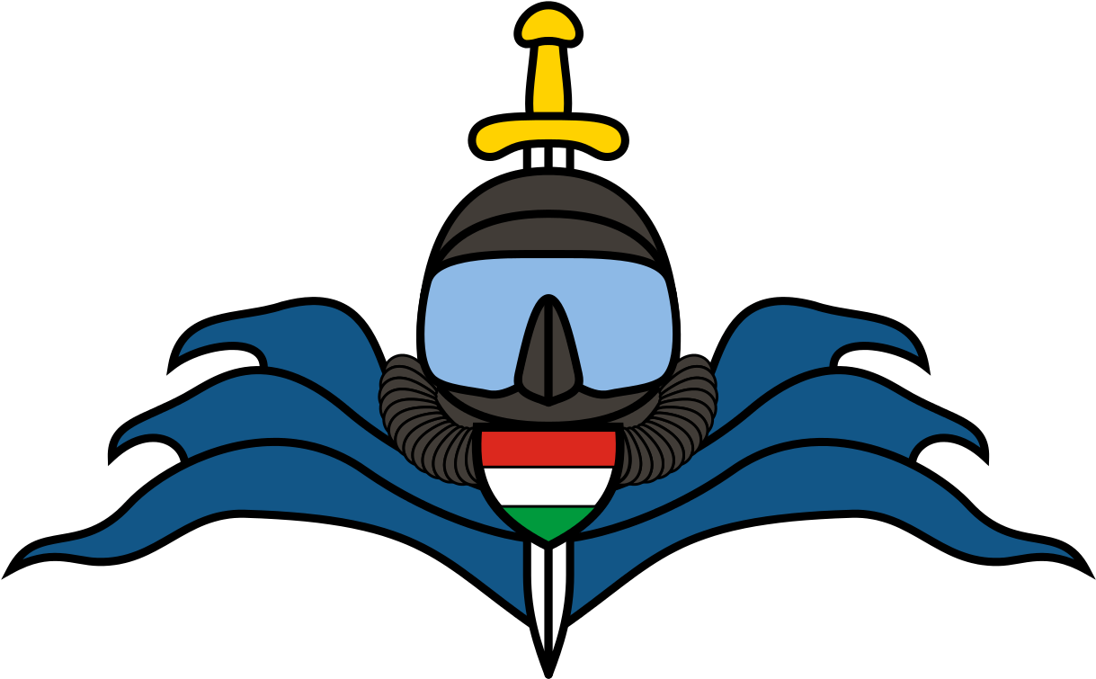 Insignia Hungary Army Brigade 24th Battalion Combat - Combat Diver Png (1280x904)