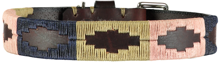 Rosa Polo Dog Collar - Dog Collar (800x278)