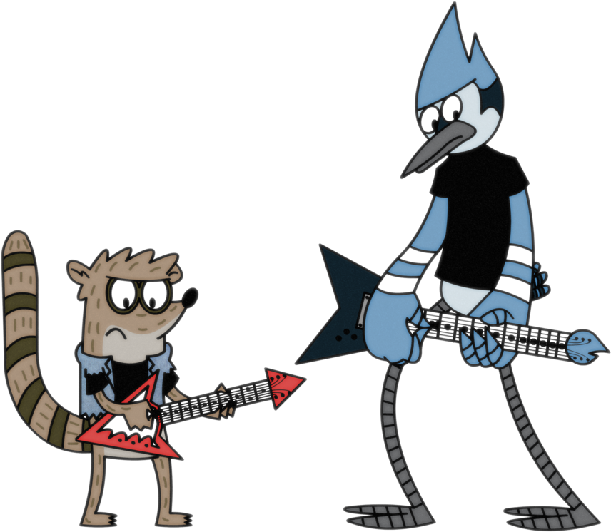 Mordecai Rigby Shred By Destrox71689 - Mordecai Rock (900x786)