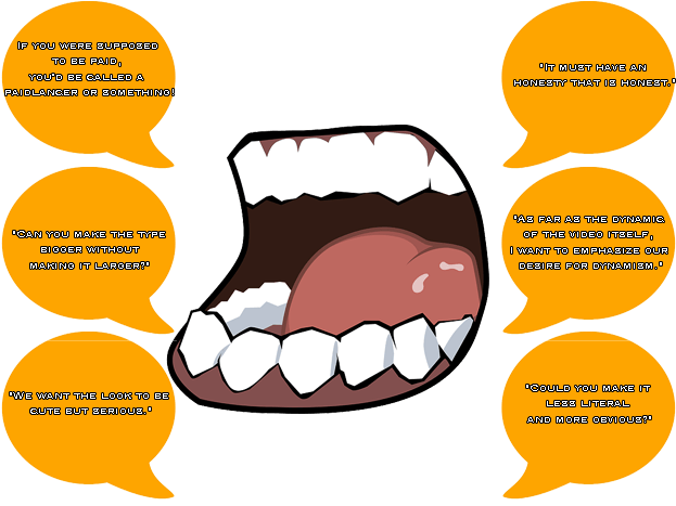 Difficult Clients - Add Teeth Photo Throw Blanket (640x466)