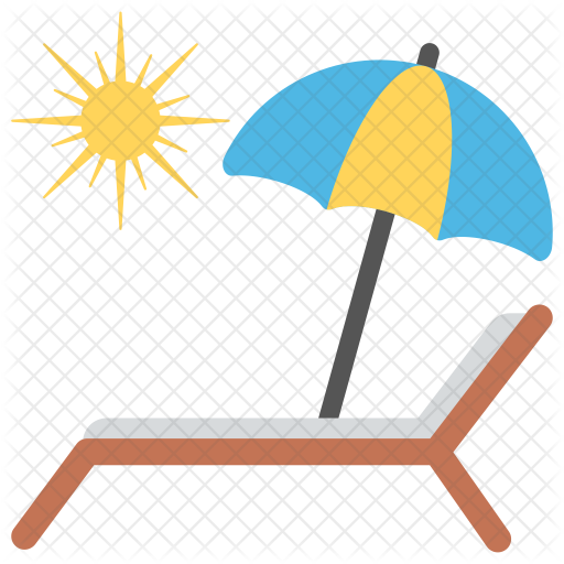 Sunbath Icon - Beach (512x512)