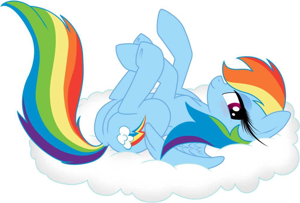 Sweet Dashie By Shredped - My Little Pony Rainbow Dash (1017x786)