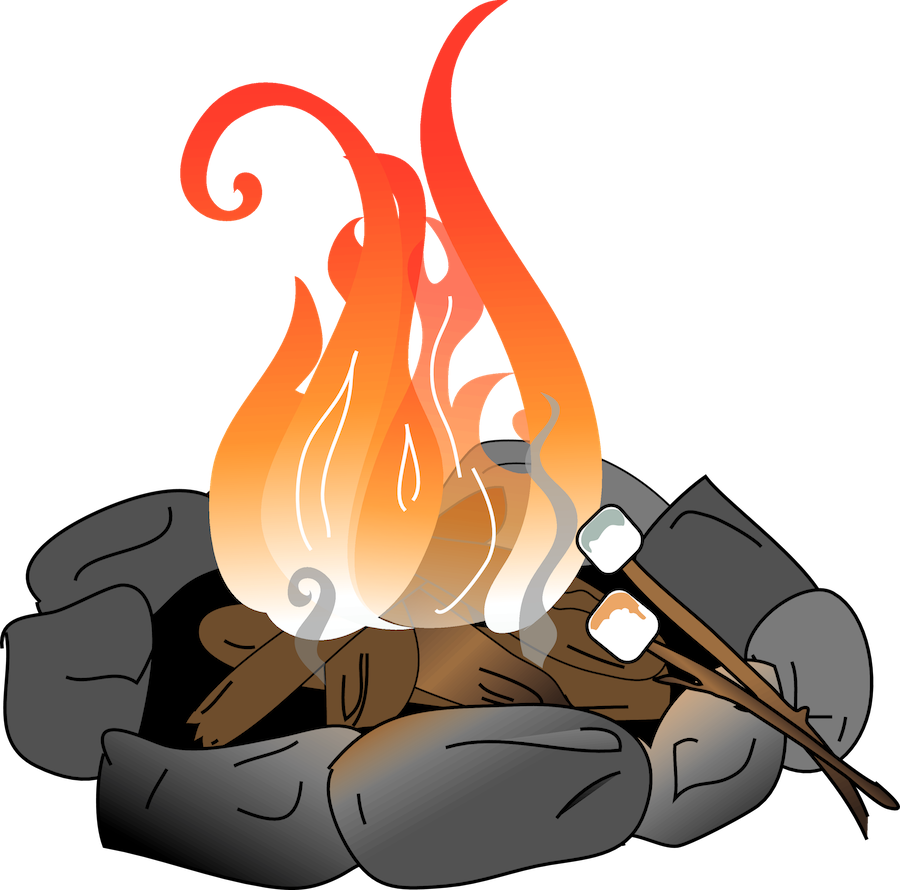 Fire Pit Fridays Are Still Going - Fire Pit Clip Art (900x890)