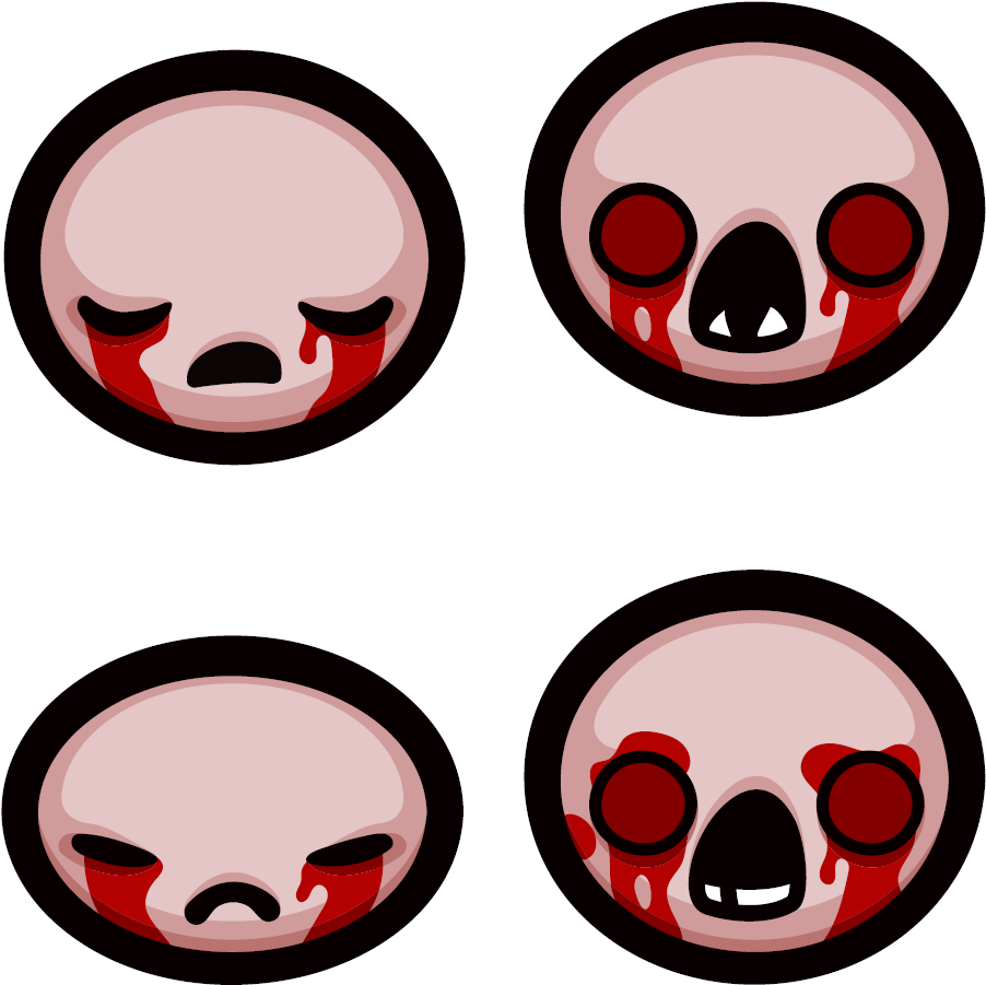 Enemies & Bosses - Binding Of Isaac Gaper (951x951)