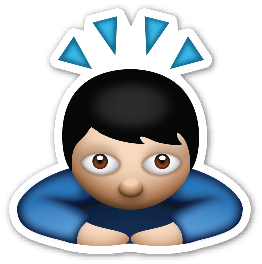Aprenda O Significado Das Carinhas Que Você Envia No - 🙇 Emoji (523x526)