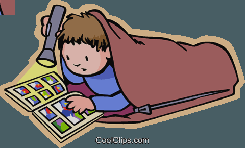 Clip Art Girl In Sleeping Bag And Pajamas Free Clipart - Clip Art Girl In Sleeping Bag And Pajamas Free Clipart (480x290)