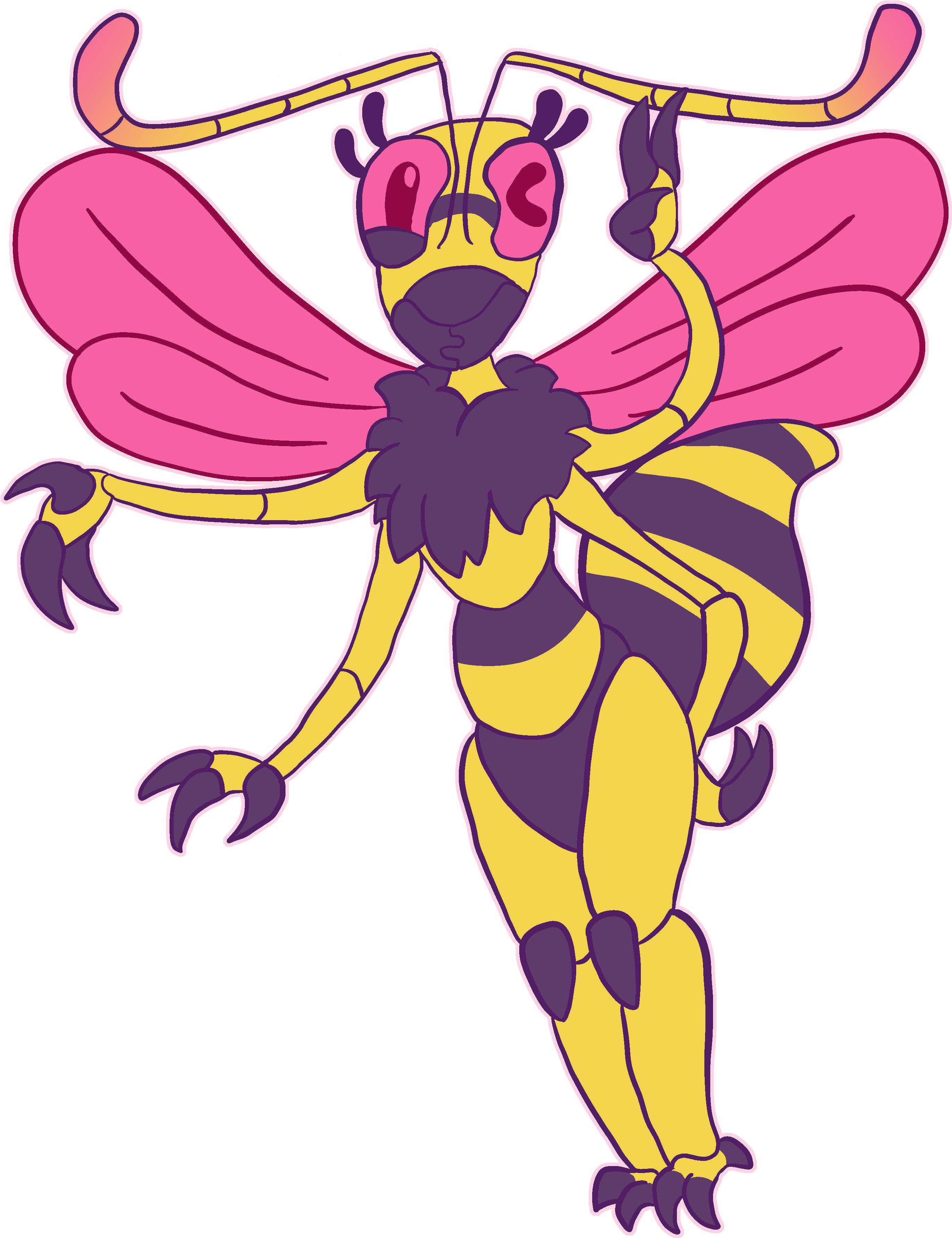 Bee - Cartoon (3024x4032)