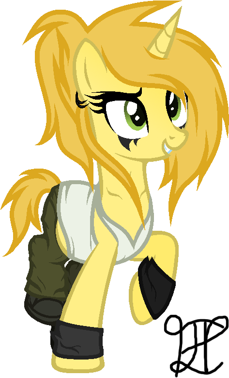 Cartoon Midget Horse Niundred By The Last Protagonist - Cartoon (504x793)