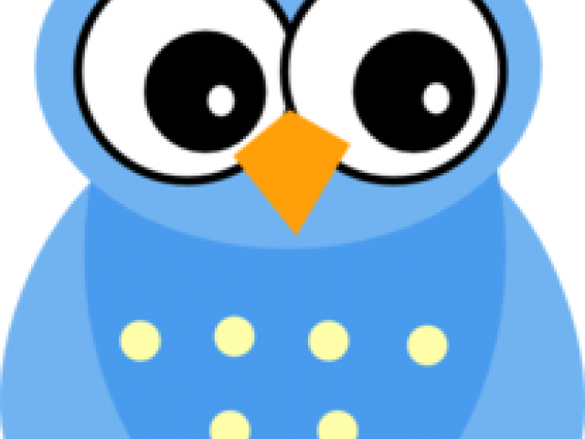Hoot Cliparts - Blue Animals Cartoon (640x480)