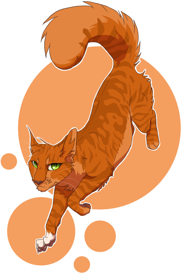 Free Warrior Cats Squirrelflight - Mizu No Akira Art (774x1032)