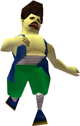 Oot Character I Honestly Was Terrified Of As A Kid - Ocarina Of Time Carpenters (345x522)