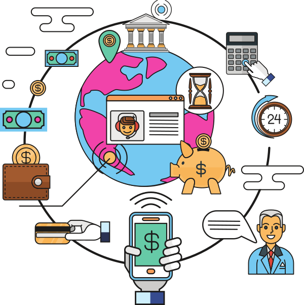 A Large Chunk Of The Apps That We've Developed Have - Cartoon (600x602)