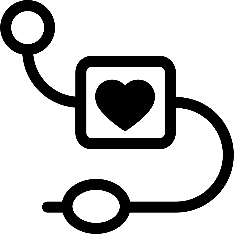 Medical Equipment With Heart Symbol Comments - Medical Equipment Icon (982x978)