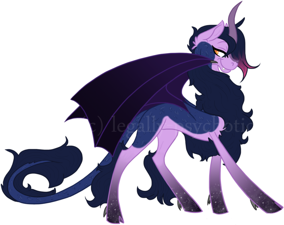 Daughter Of Dusk And Chaos * By Cranberry Zombie - Discord Next Gen Mlp (1009x792)