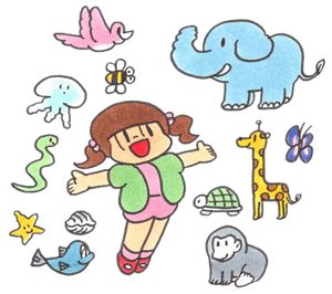 （*1）環境省「こども環境白書2016」 - Cartoon (300x266)