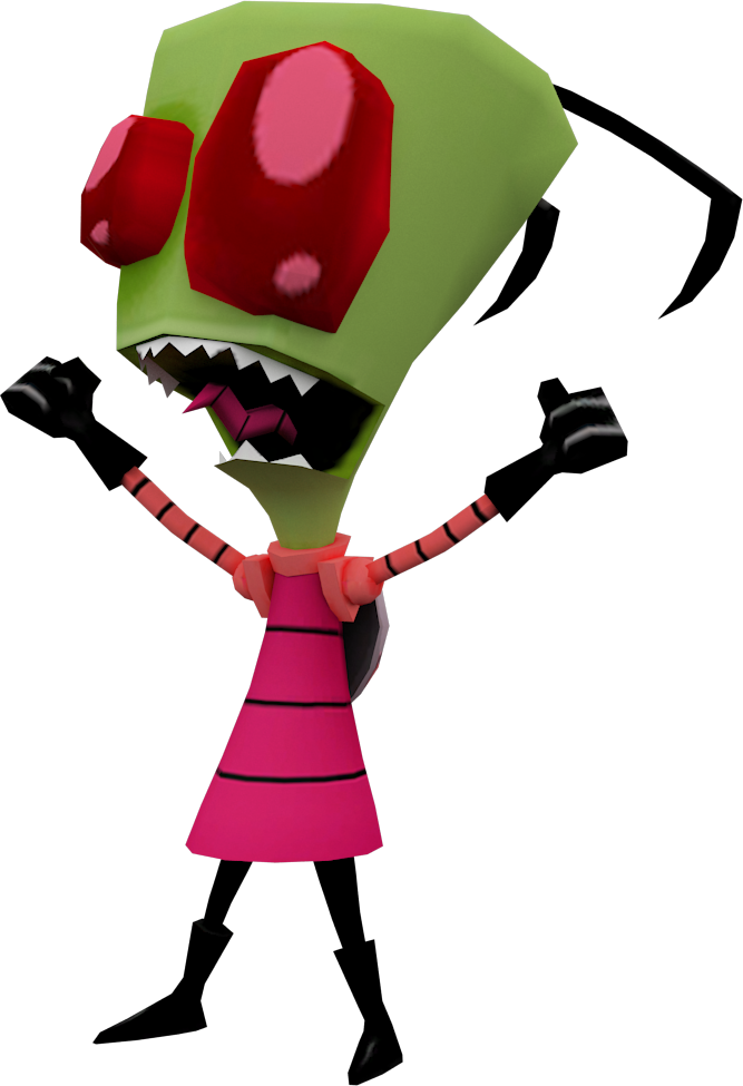 Invader Zim Render By Crasharki On Deviantart - Zim Invader Zim (667x975)