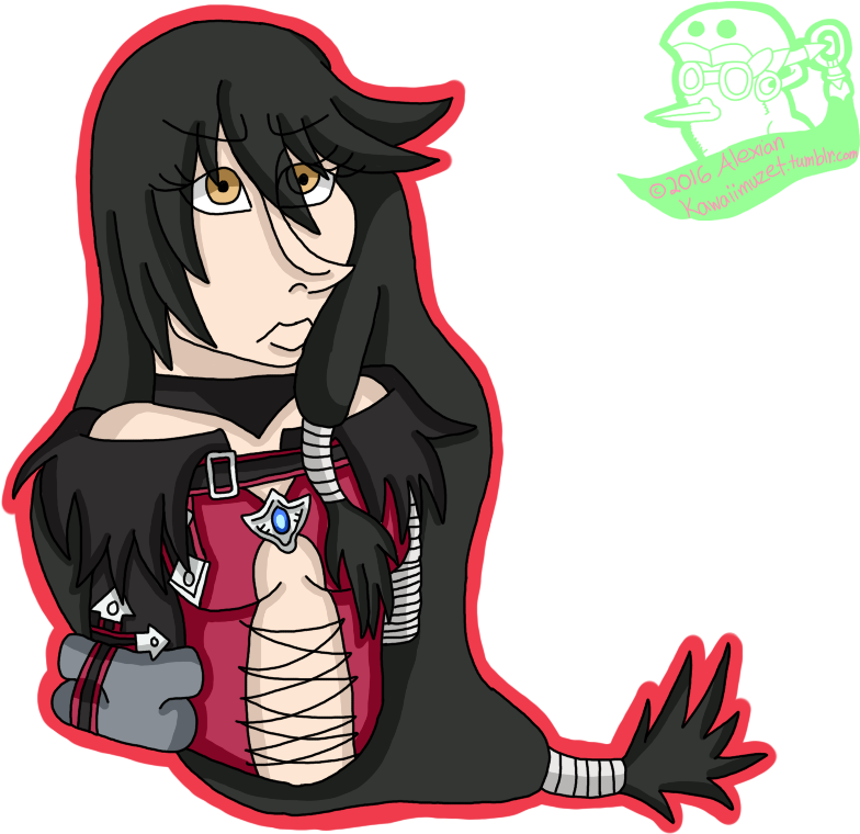 Velvet Crowe By Kawaiimuzet - Drawing (1024x768)