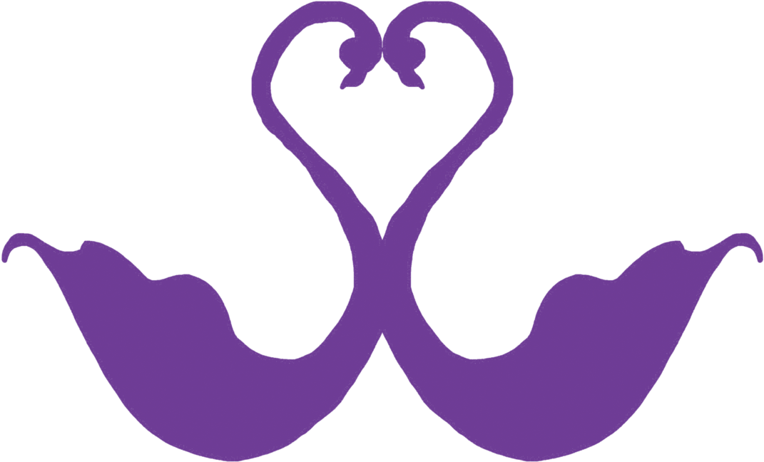 Heart Swan By Fairyfindings - Heart Swan By Fairyfindings (1145x697)