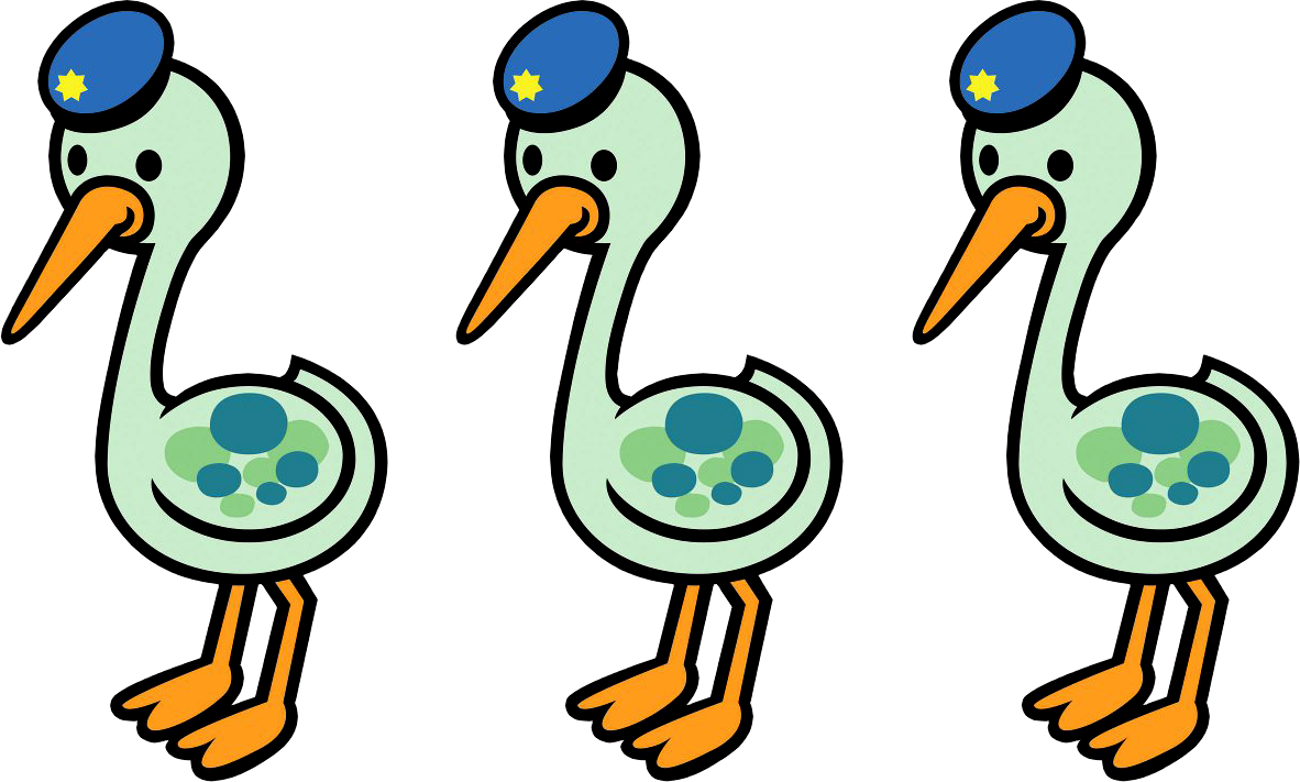 Blue Swans - Blue Birds Rhythm Heaven (1182x711)